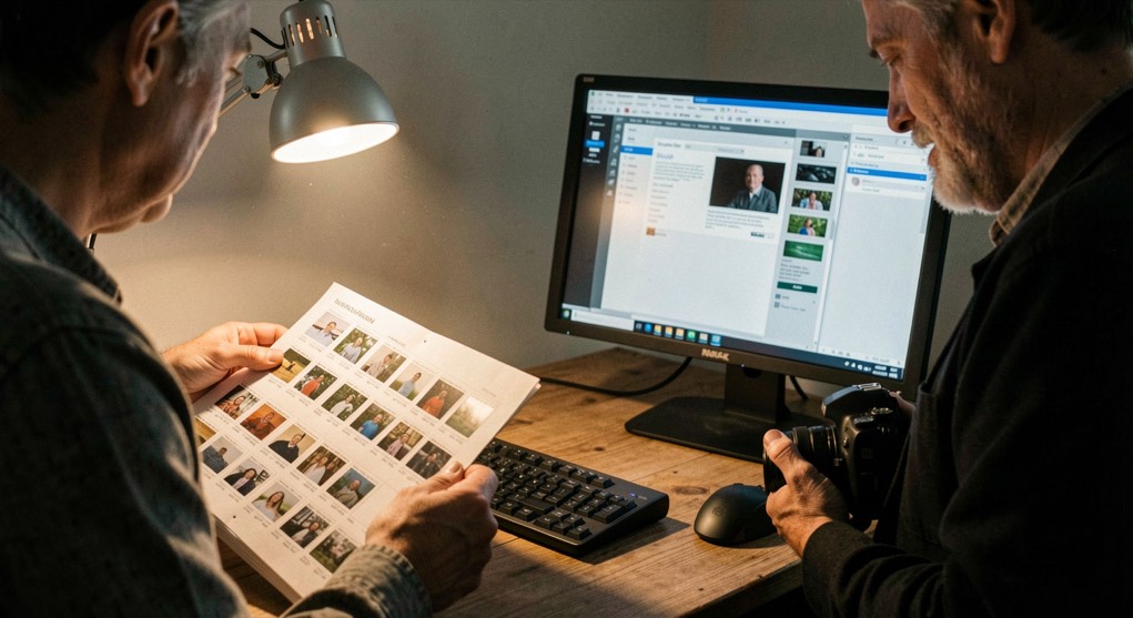 A documentary photograph supporting the terms of use notes